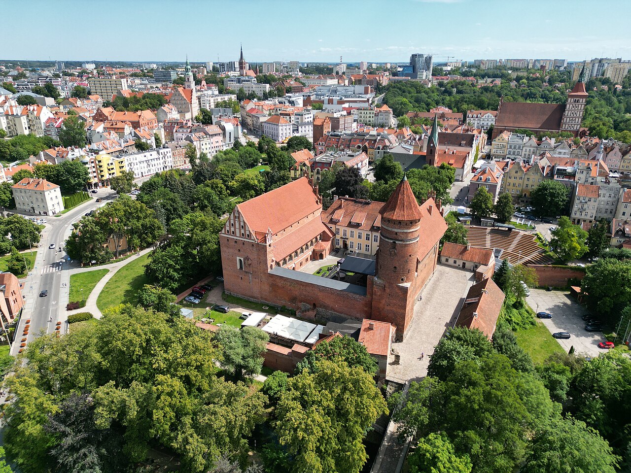 Burg Allenstein in Polen