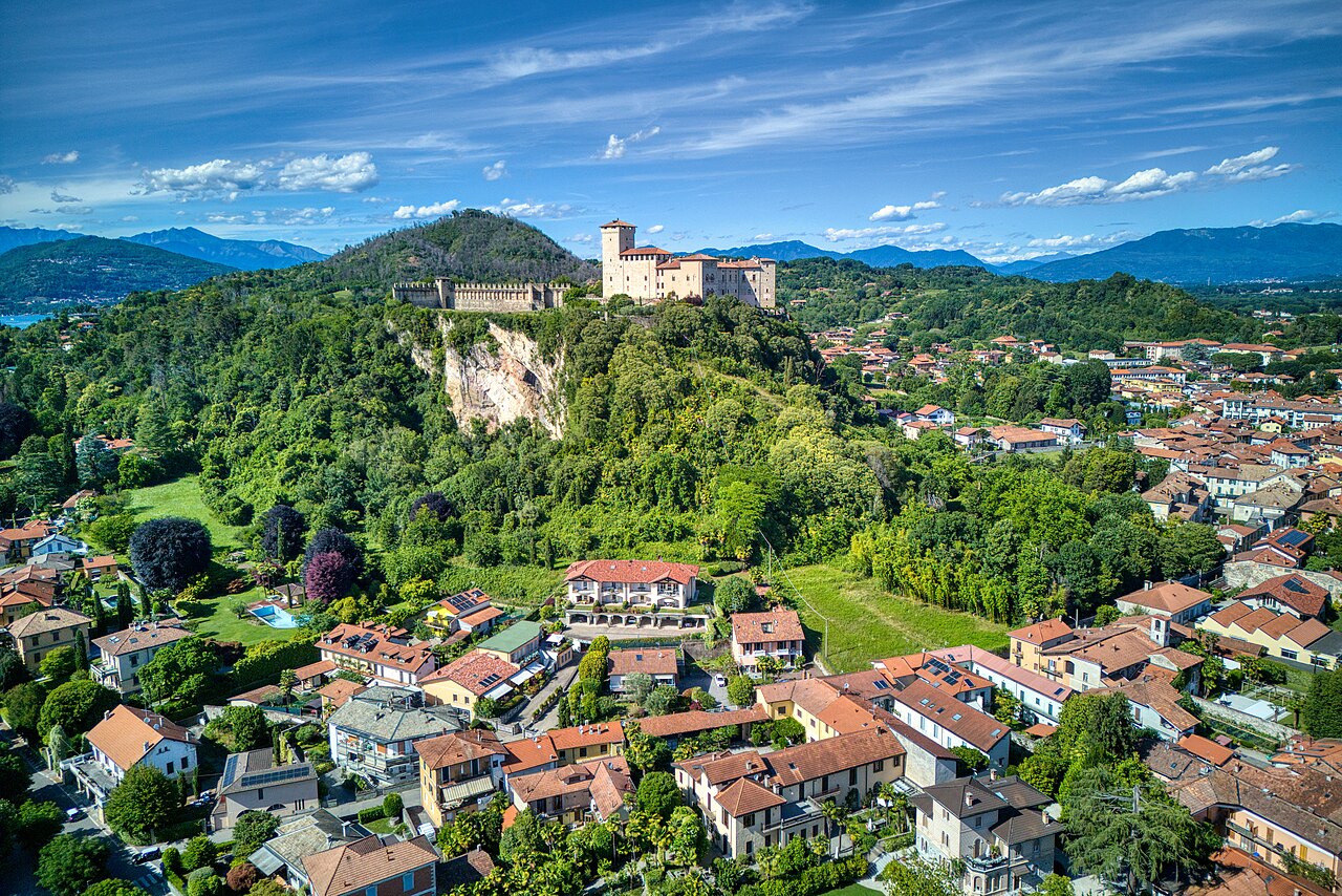 Rocca Borromeo di Angera in Italy