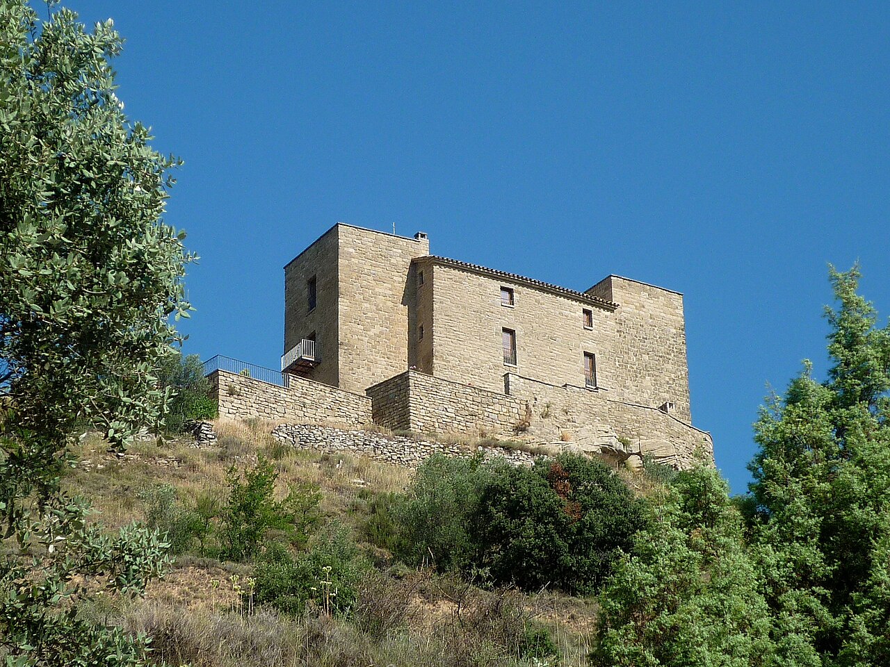 Besora Castle w Hiszpanii