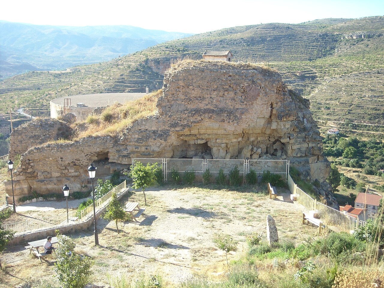 Castillo de Ademuz in Spain