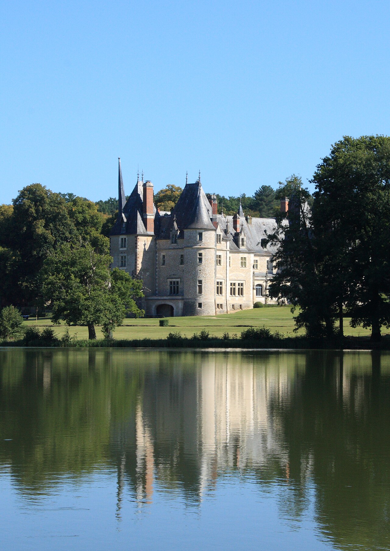 Schloss La Verrerie (Oizon) in Frankreich
