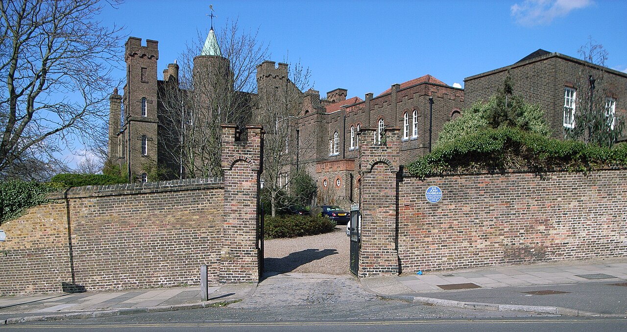 Vanbrugh Castle in England