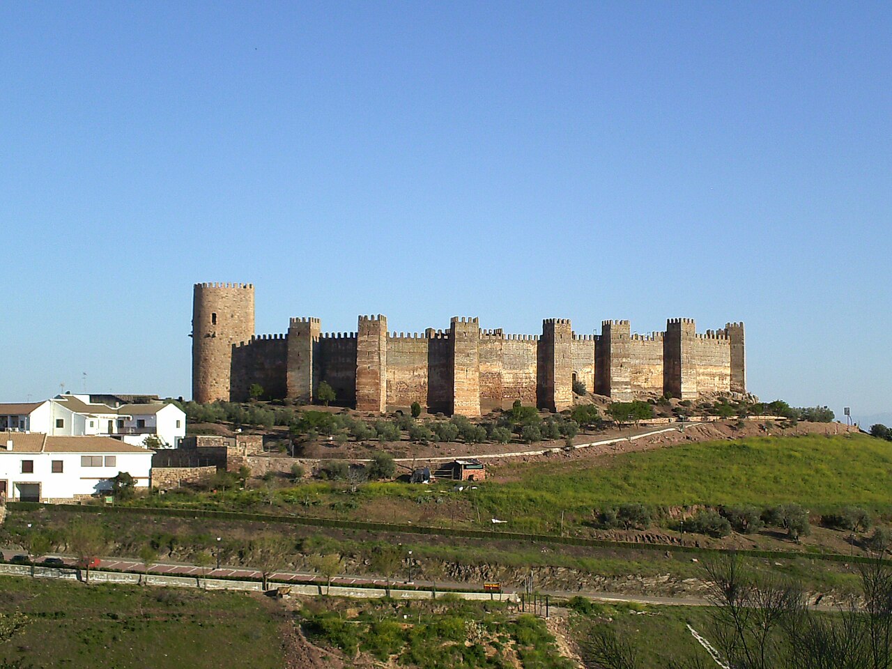 Burgalimar Castle in Spanje