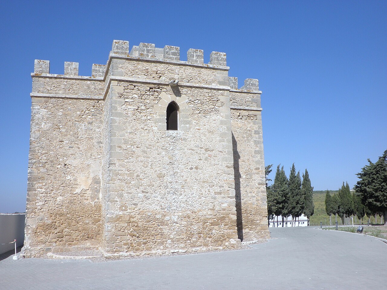 Castle of Doña Blanca in Spain
