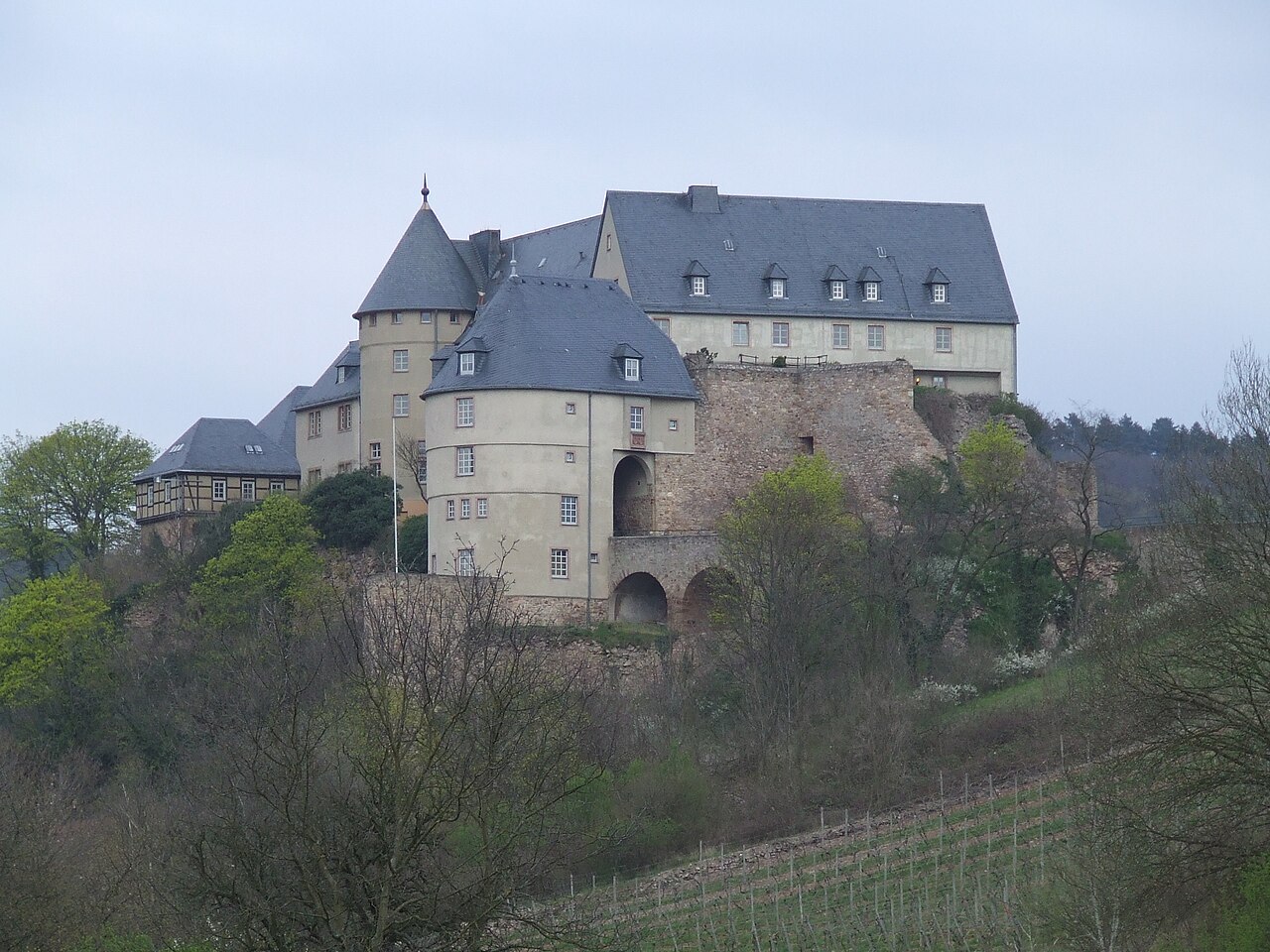 Burg Ebernburg in Deutschland