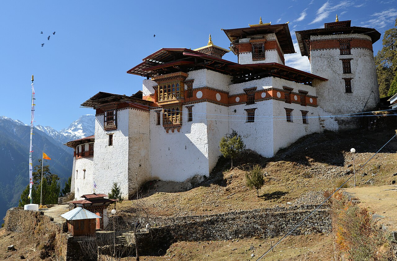 Gasa Dzong in Bhutan
