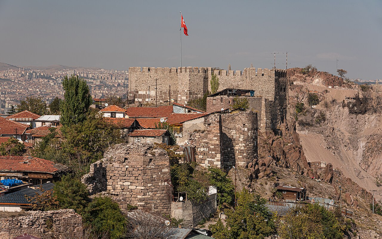 Ankara Castle in Turkey