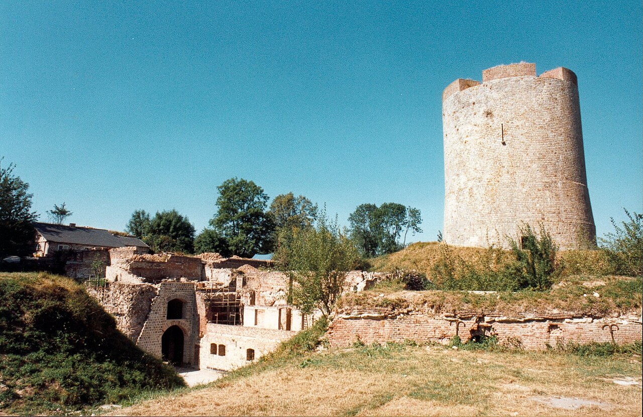 The fortified castle of Guise en Francia