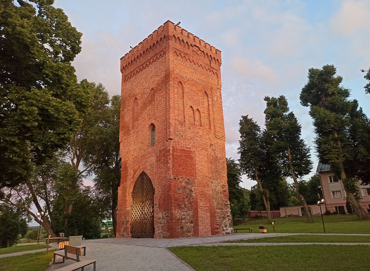Braniewo Castle in Poland