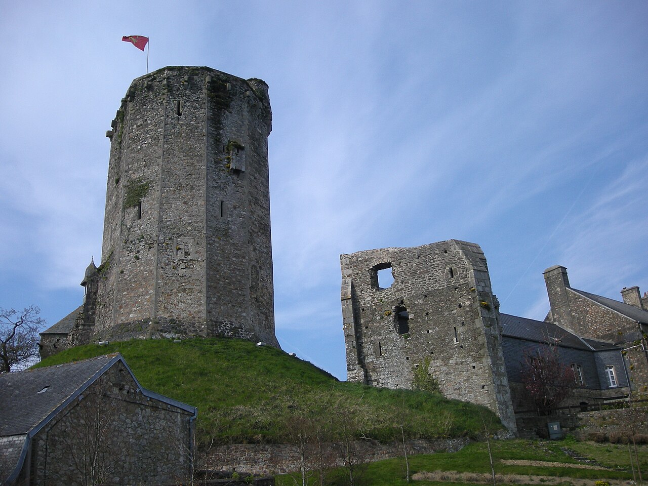 Château de Bricquebec in France