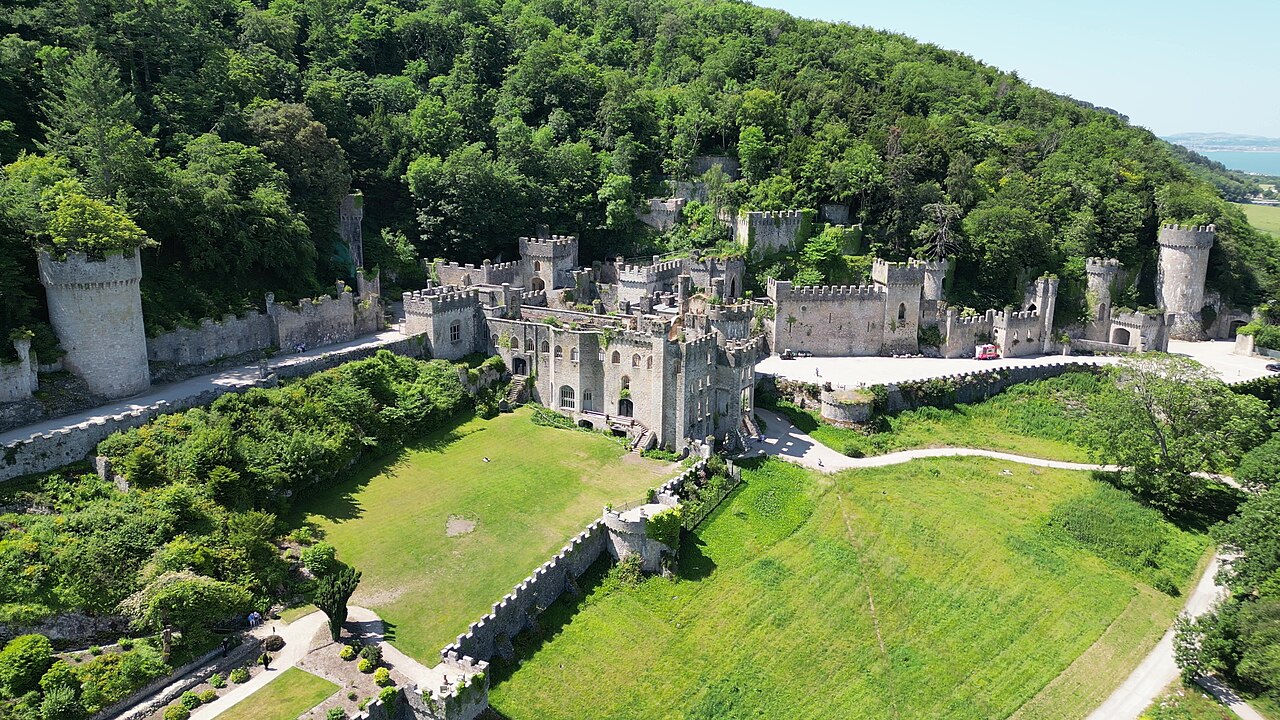 Gwrych Castle in Wales