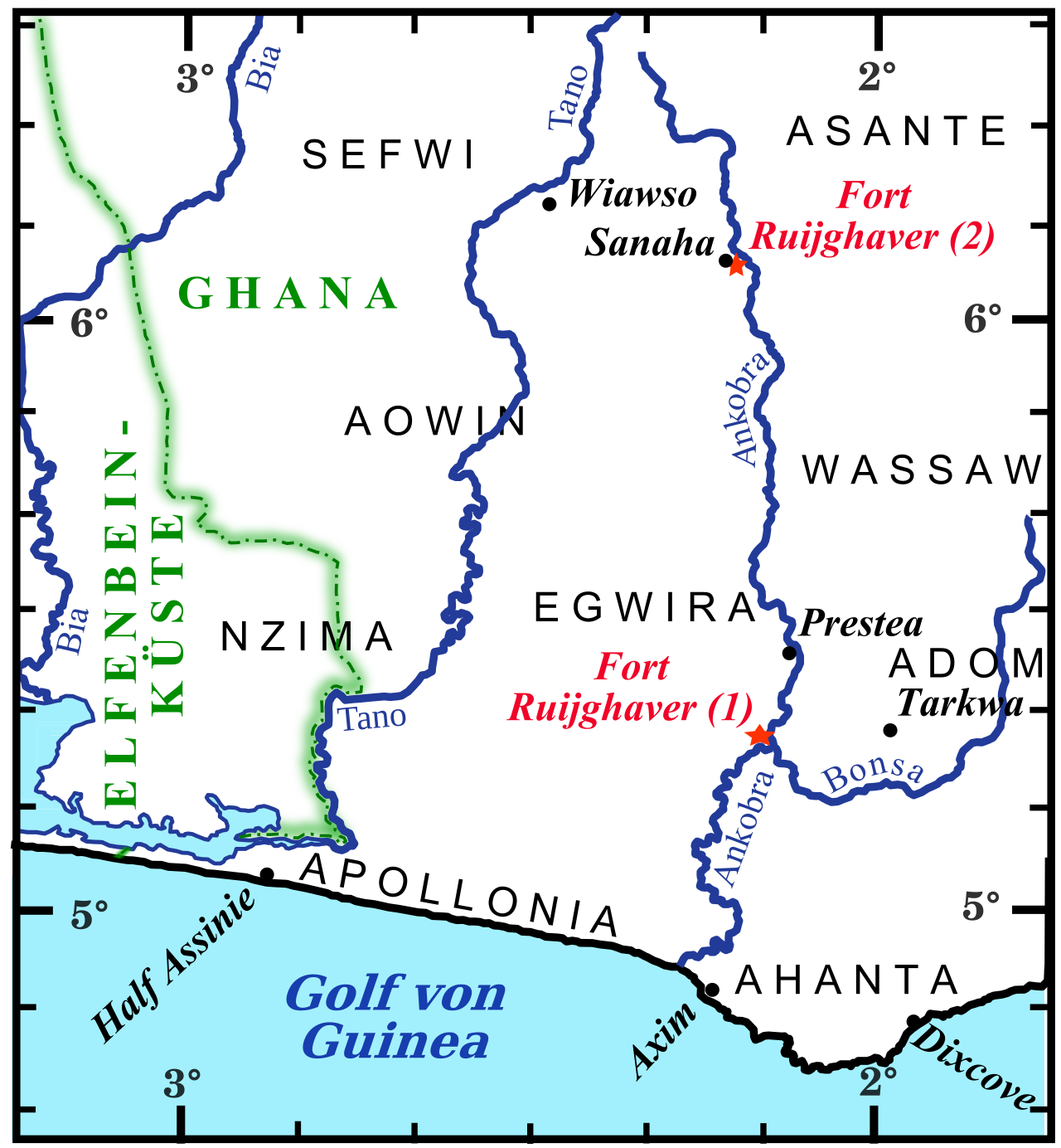 Fort Ruijghaver in Ghana