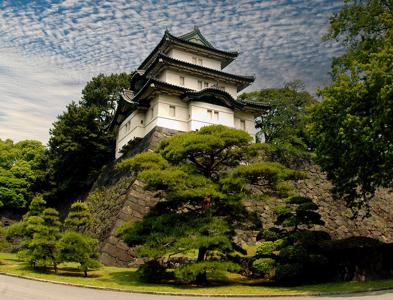 Edo Castle in Japan