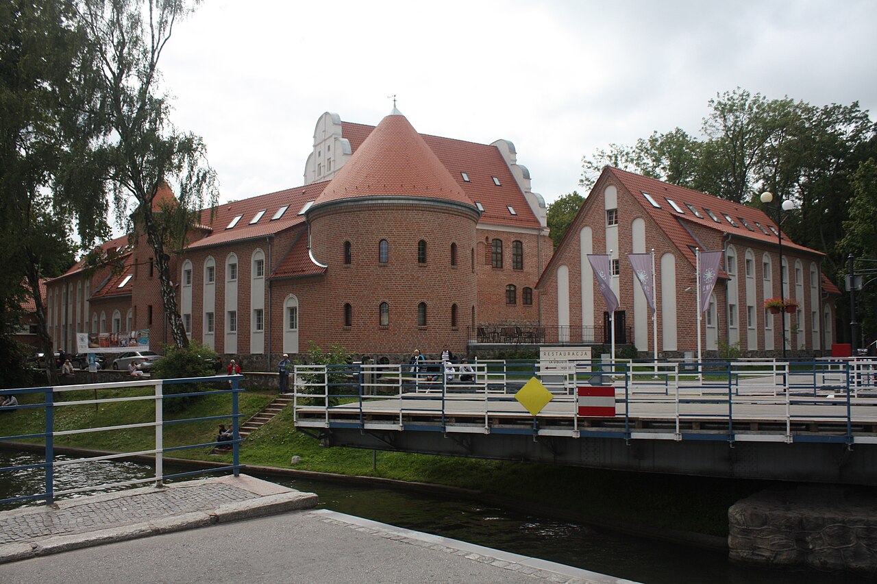Giżycko Castle in Poland