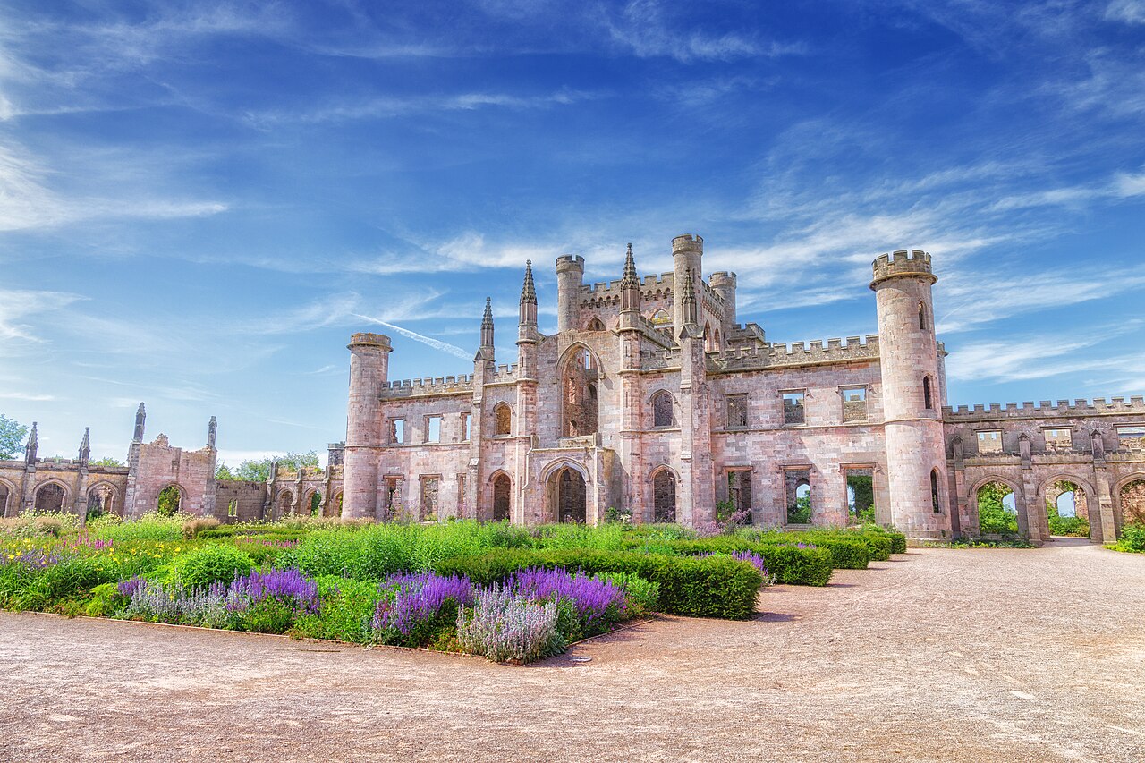 Lowther Castle en Inglaterra