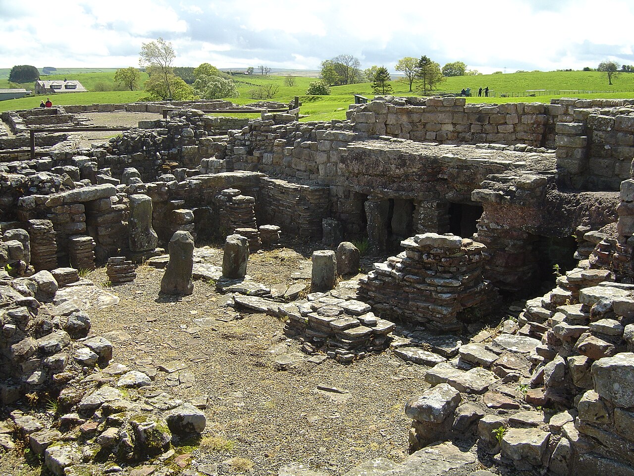 Vindolanda en Inglaterra