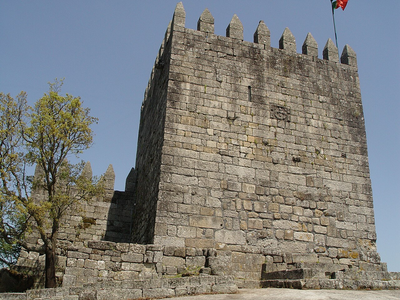Castle of Lanhoso in Portugal