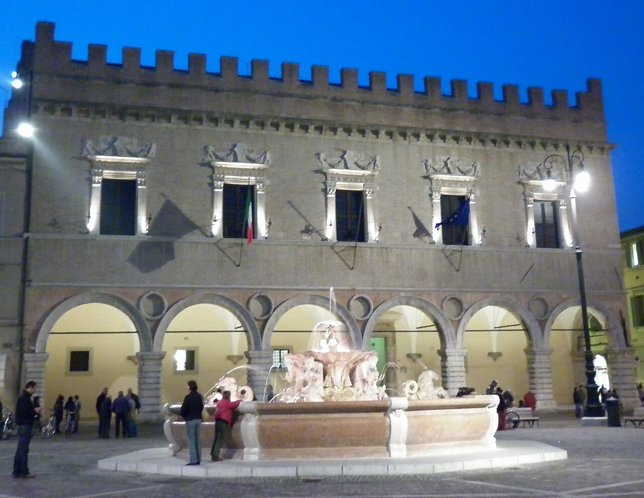 Ducal Palace of Pesaro en Italia