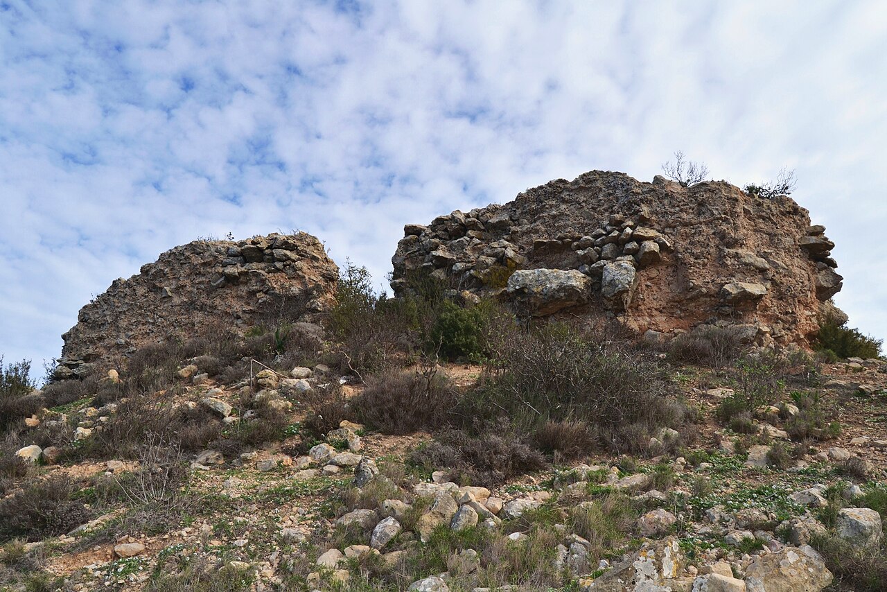 Castle of Aixa in Spain