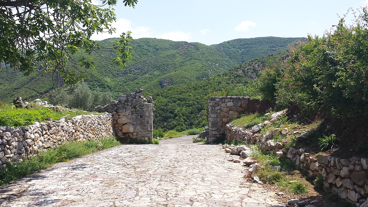Drisht Castle in Albania