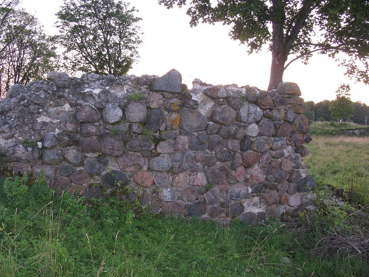 Rūjiena Fortress in Latvia