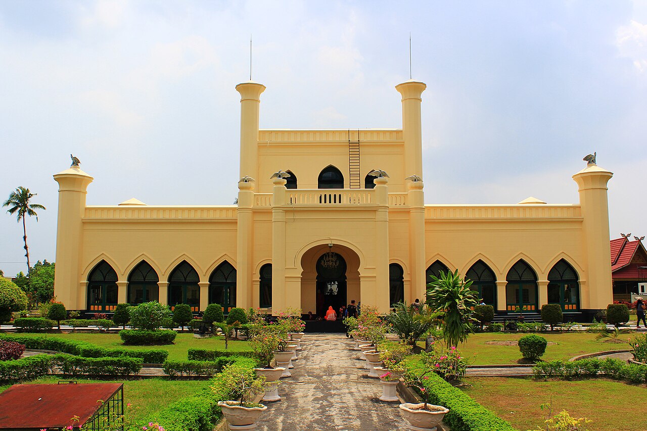 Siak Sri Indrapura palace in Indonesia