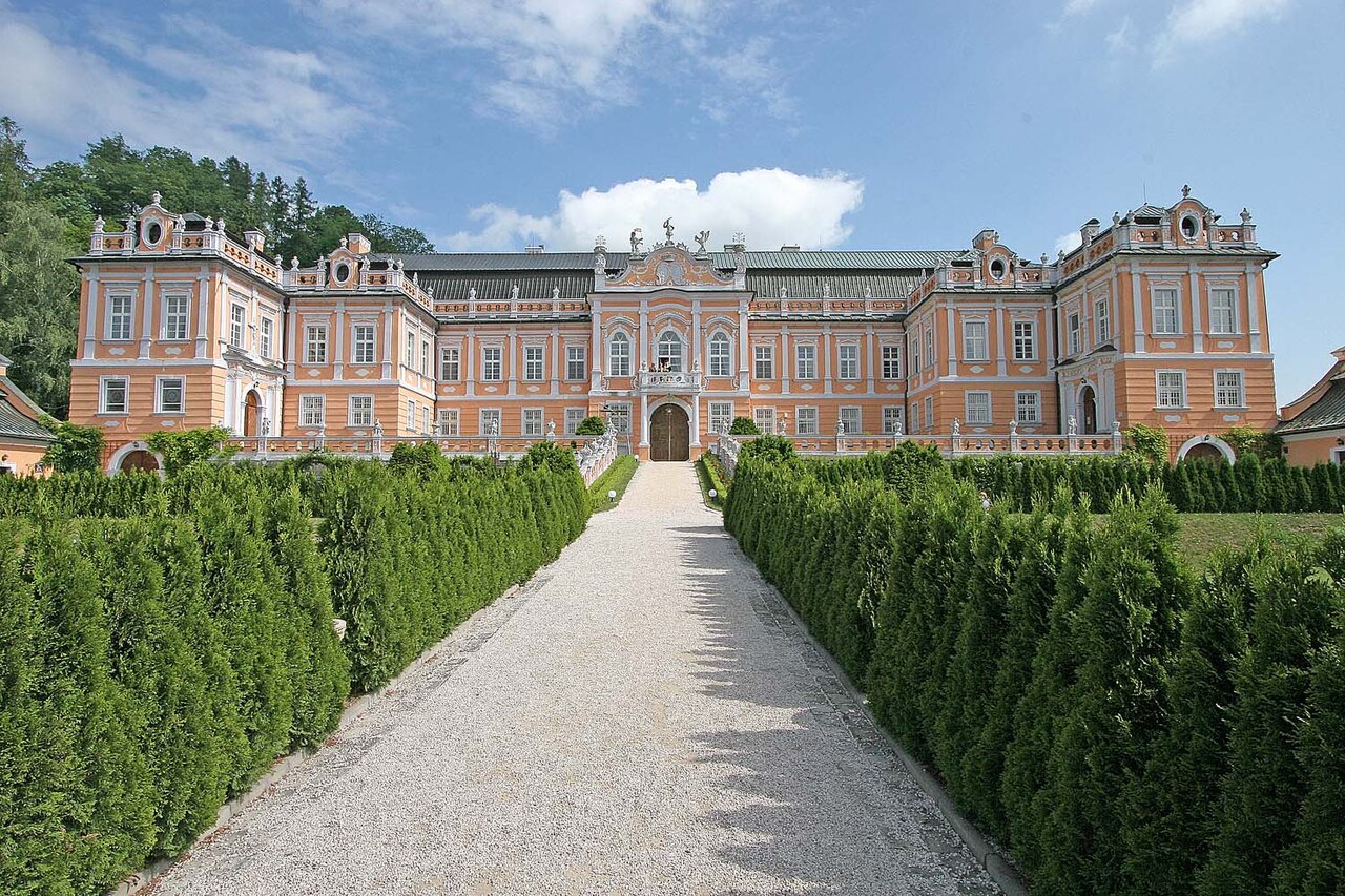 Nové Hrady Castle w Czechach