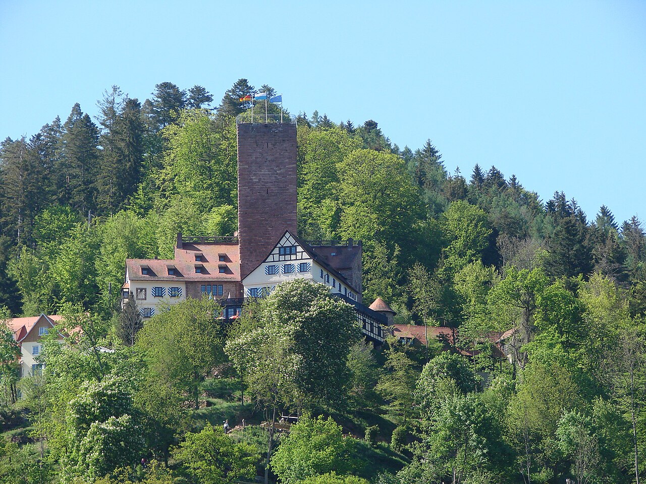 Burcht Liebenzell in Duitsland
