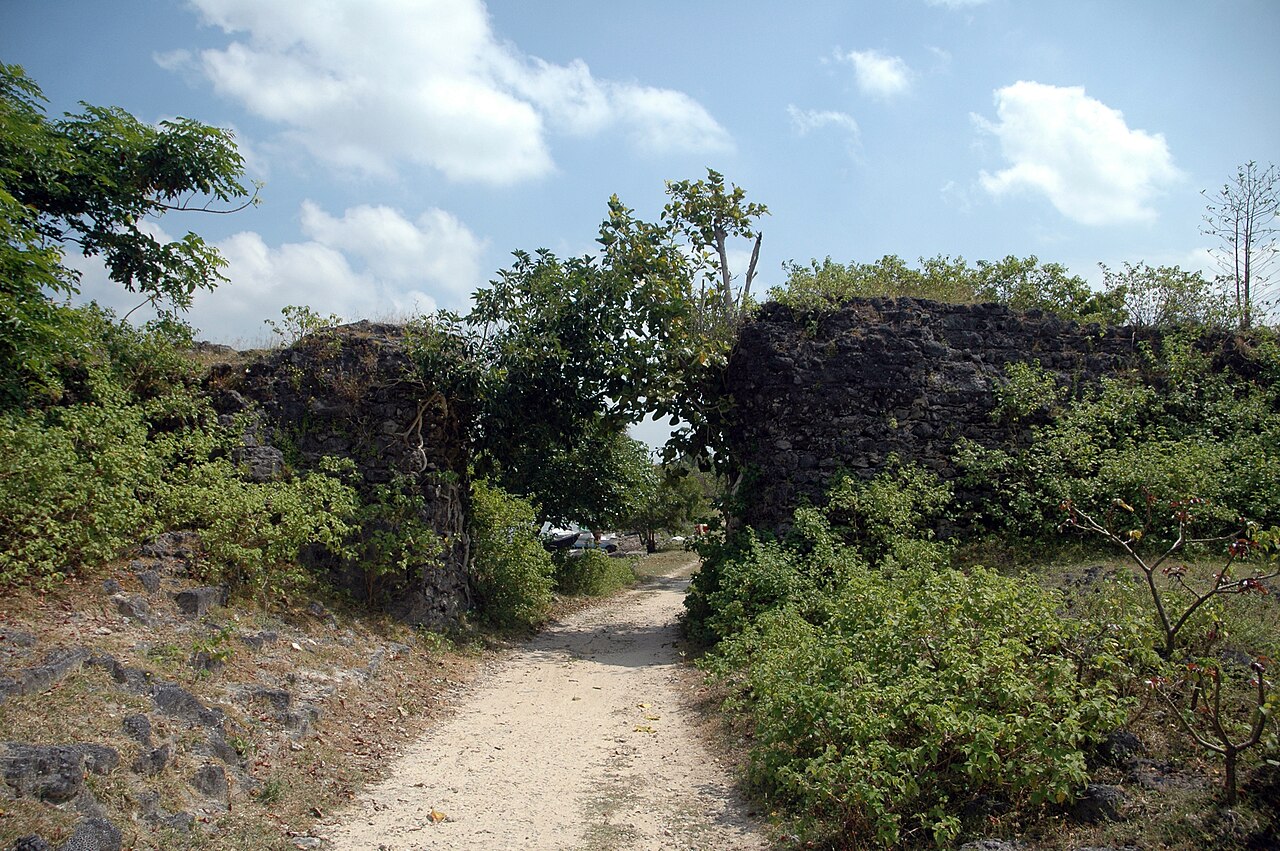 Kayts Island Fort op Sri Lanka