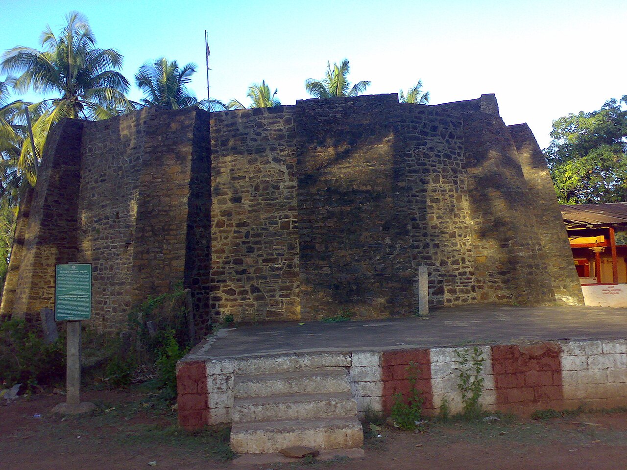 Kittur Fort en la India