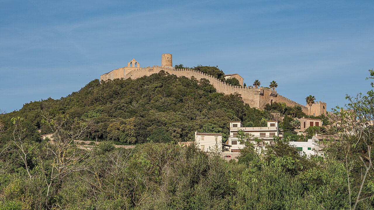 Capdepera Castle in Spain