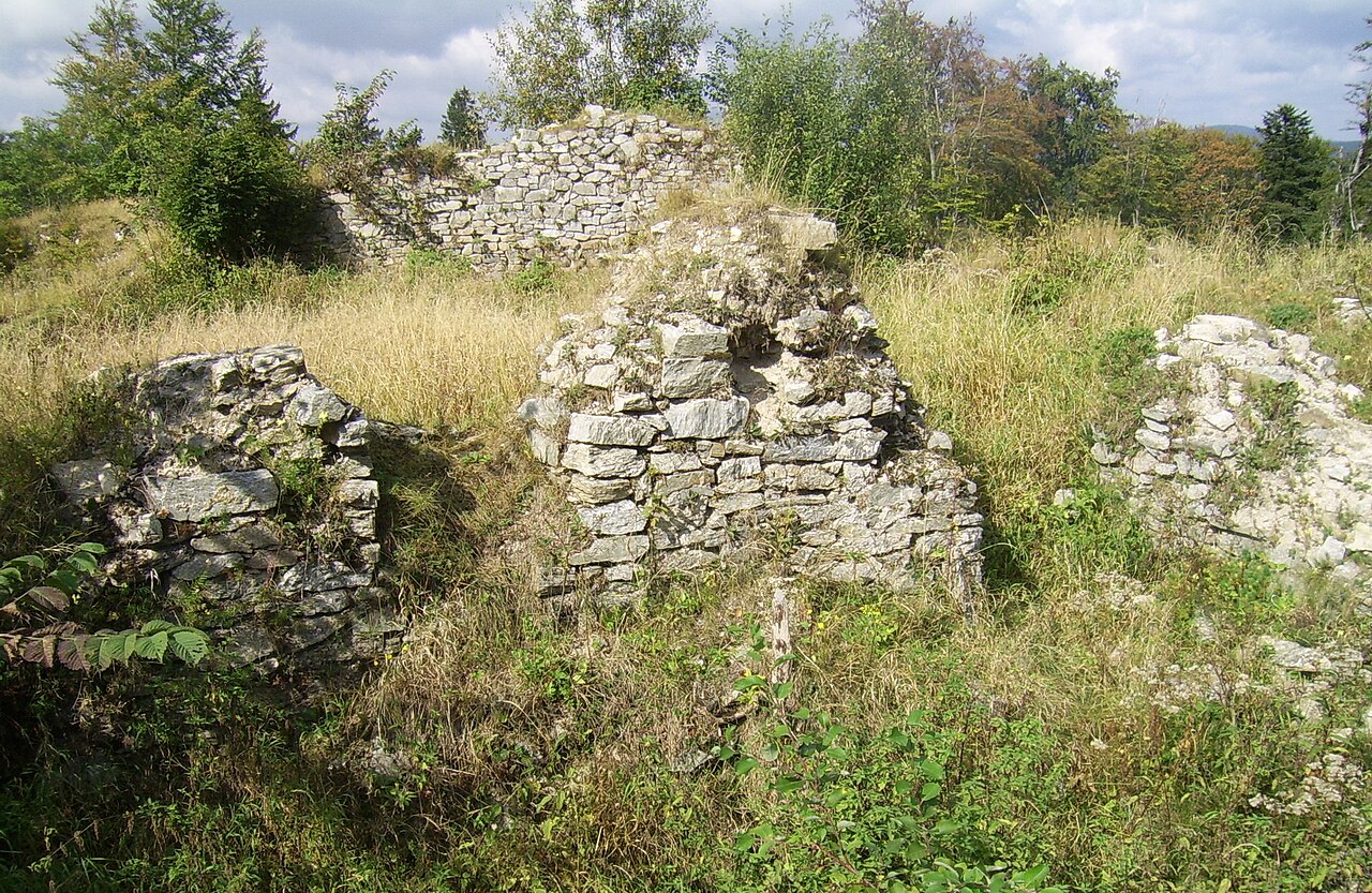 Karpień Castle in Poland