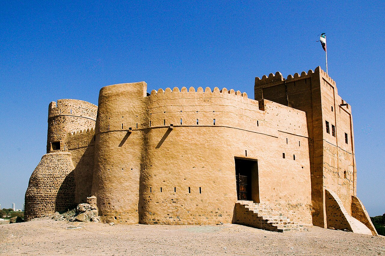Fujairah Fort in den Vereinigten Arabischen Emiraten