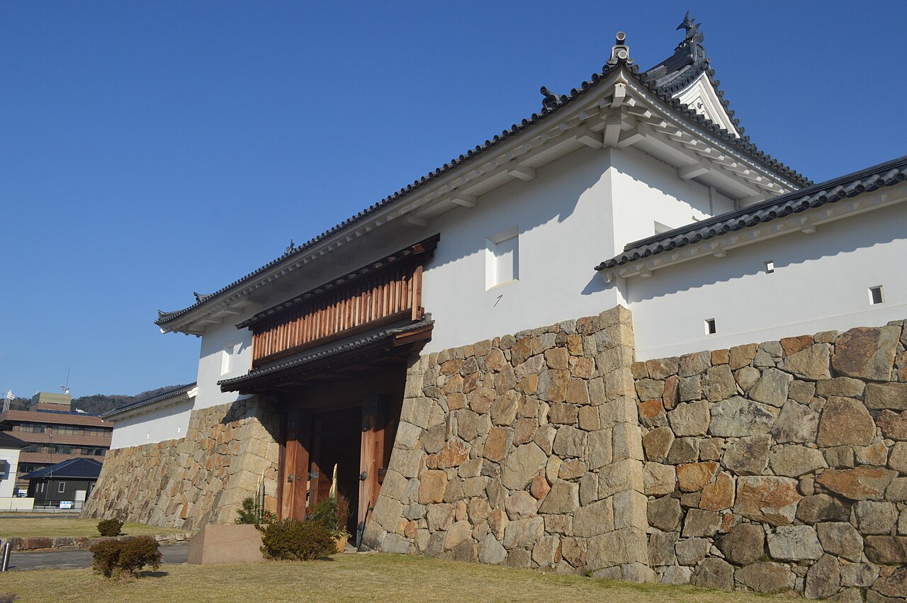 Tanabe Castle in Japan