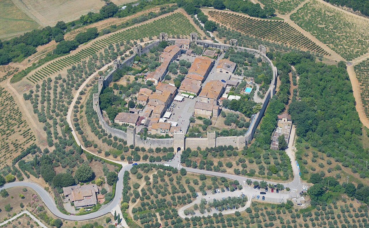 Monteriggioni in Italy