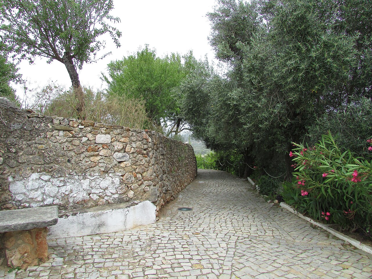 Castle of Salir in Portugal