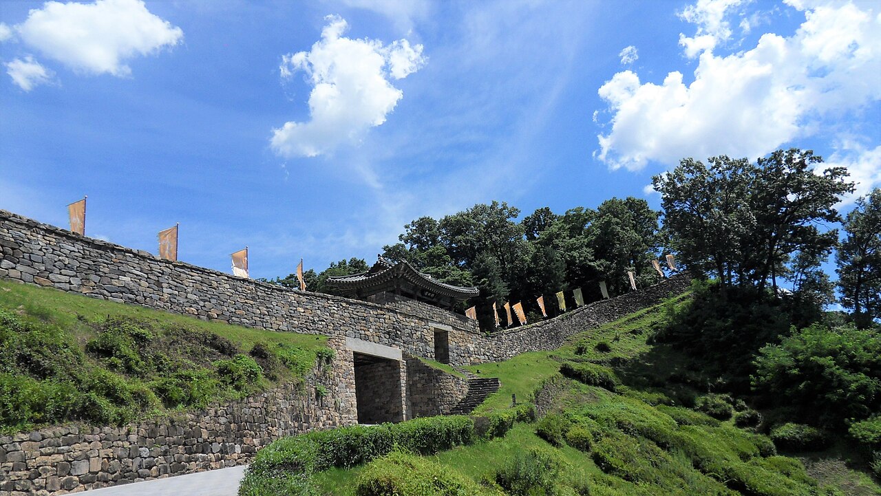 Gongsanseong in Zuid-Korea