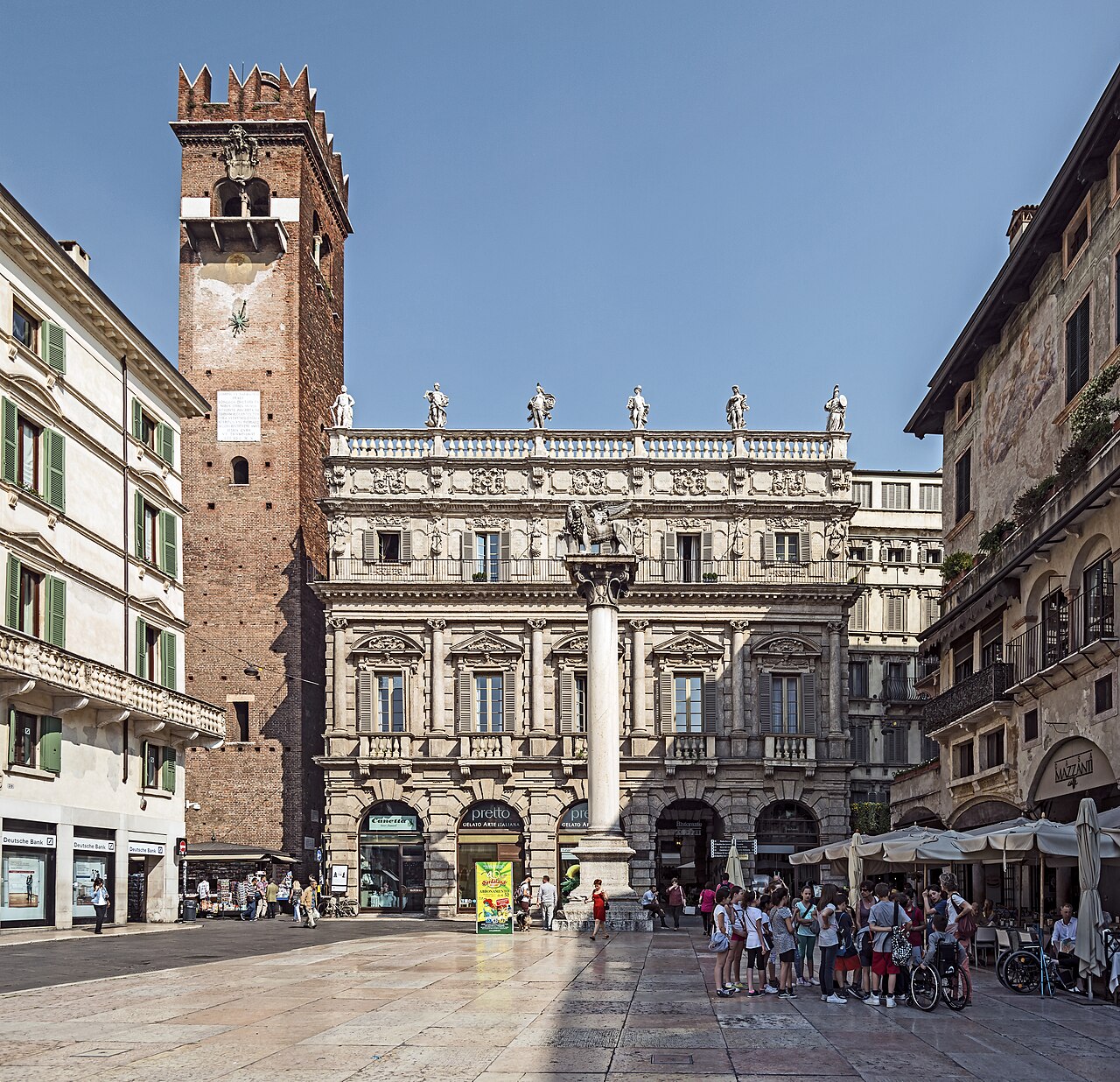 Palazzo Maffei in Italy