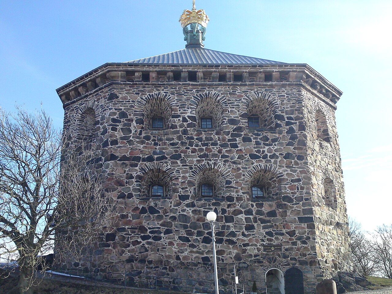 Crown Redoubt w Szwecji