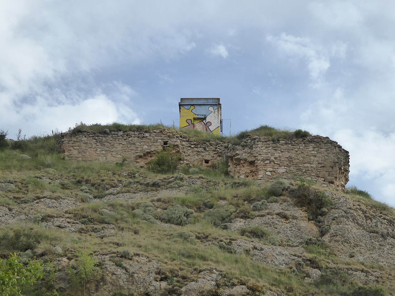 Castle of Jorcas in Spanje