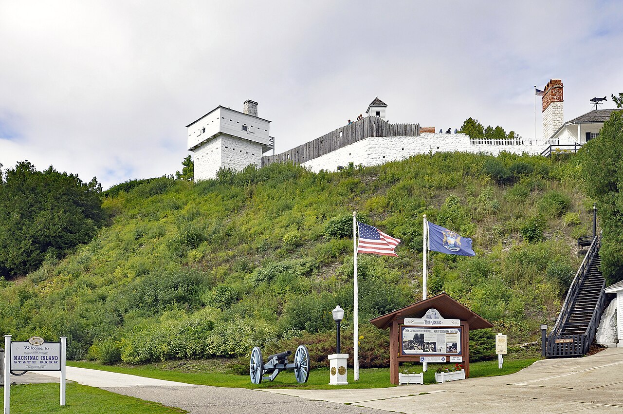 Fort Mackinac in the United States