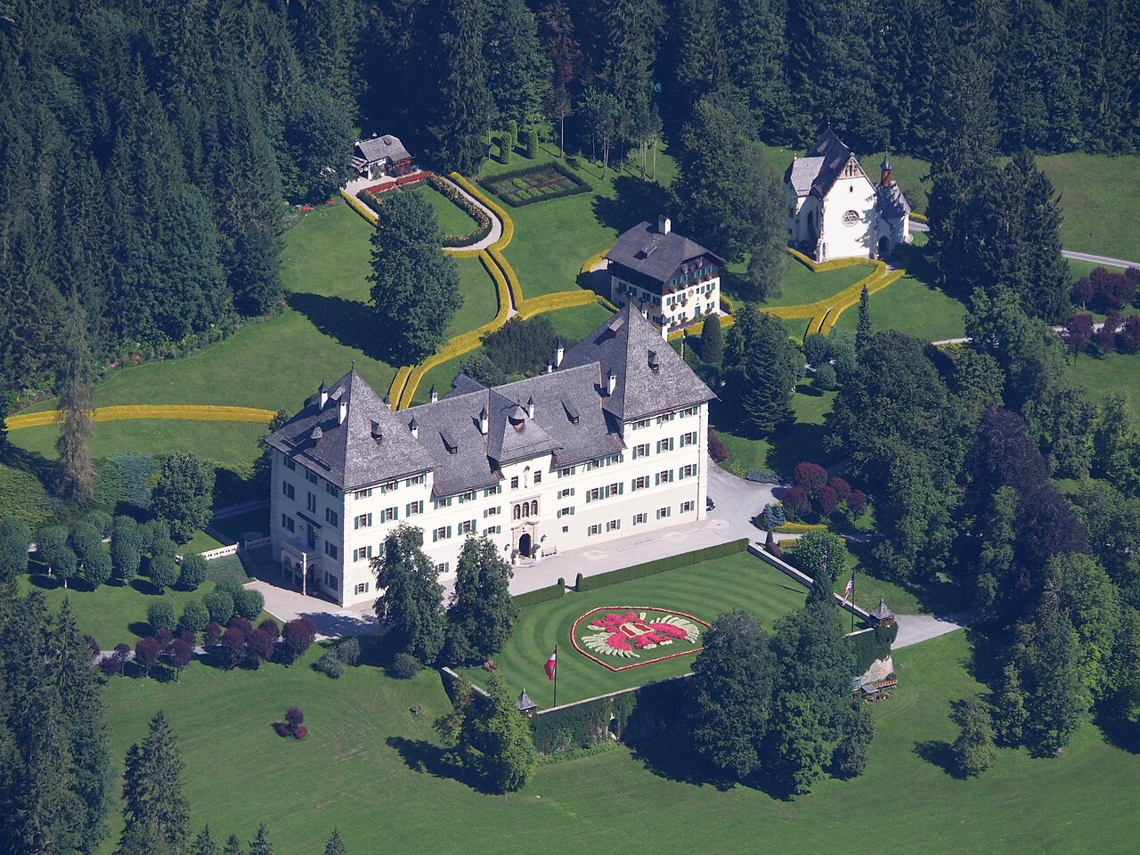 Schloss Blühnbach in Österreich