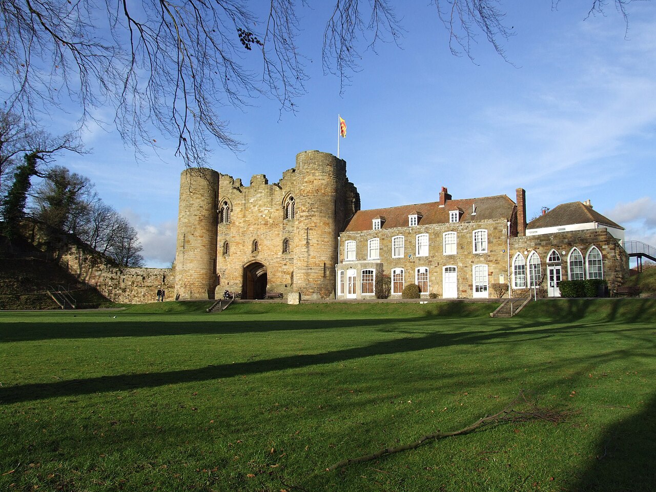 Tonbridge Castle in England
