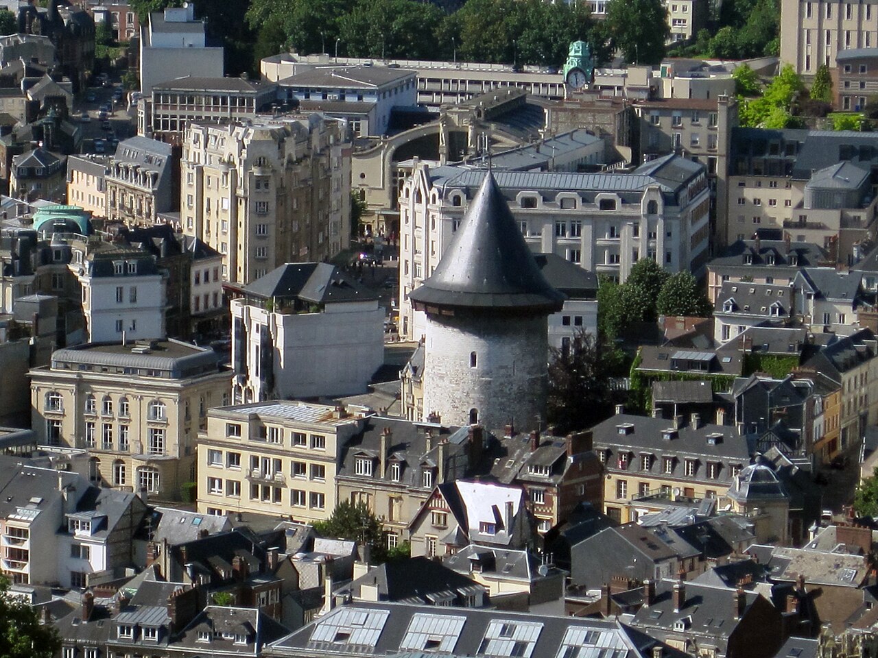 Rouen Castle in France