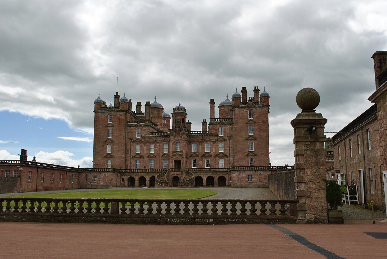 Drumlanrig Castle in Scotland