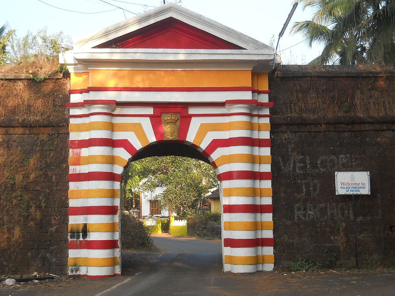 Rachol Fort in India