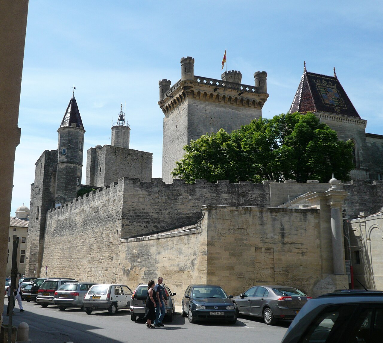 Château d'Uzès in France