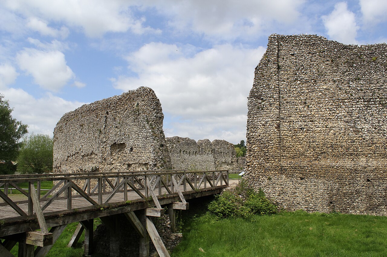 Eynsford Castle in England