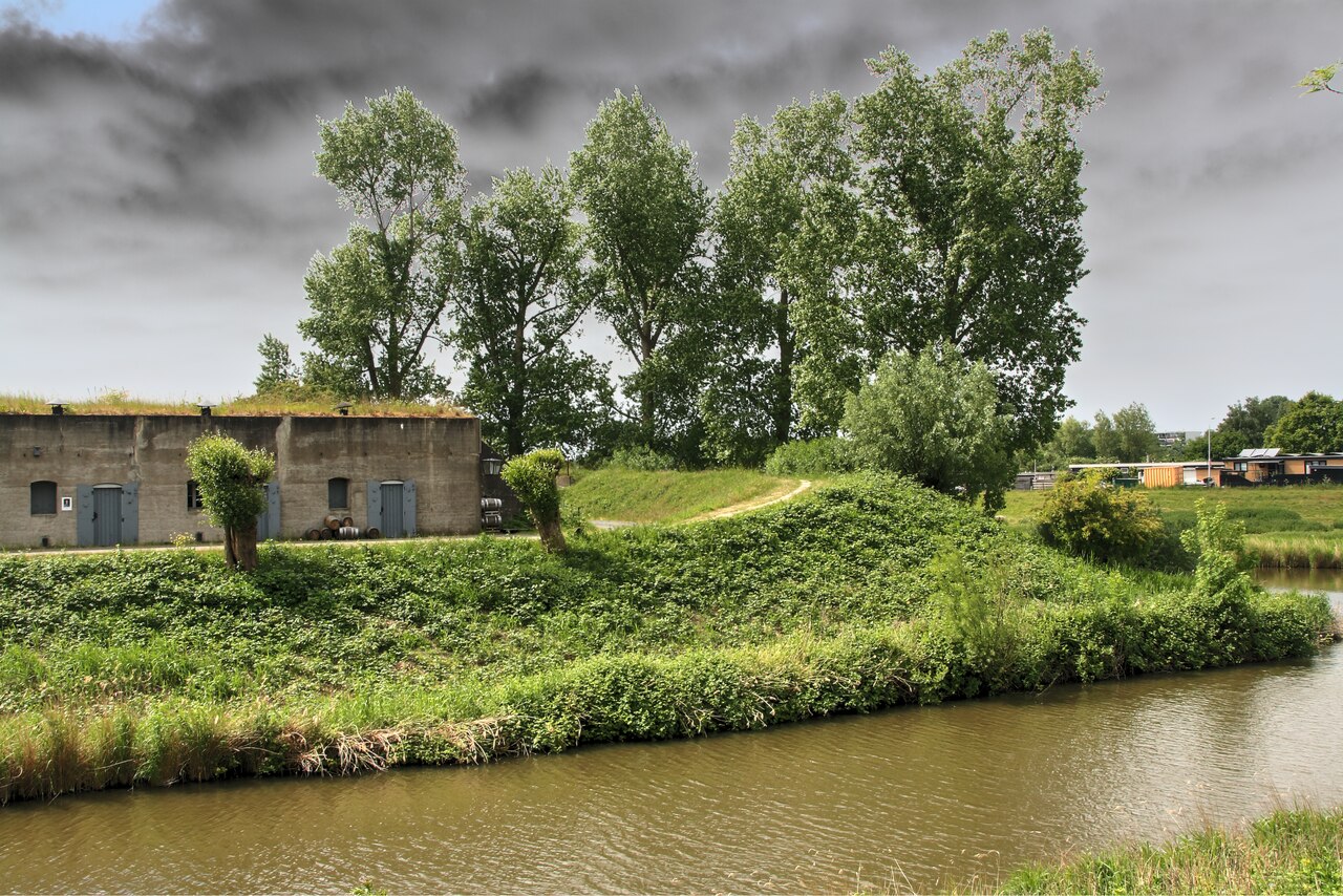 Fort Vijfhuizen w Holandii