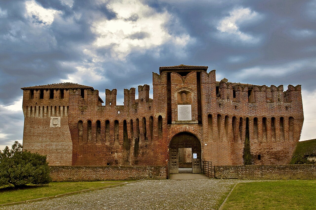 Castle of Soncino en Italia
